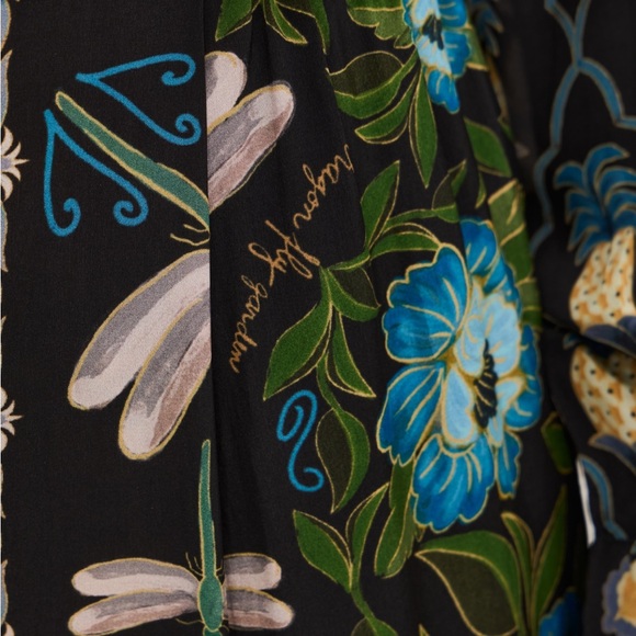 FARM Rio Multicolor Botanical Print Pants - Picture 13 of 13